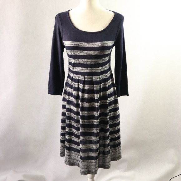 white maternity sweater dress